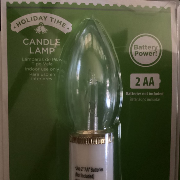 Holiday Time Candle Lamp Bundle of 3 New - Picture 4 of 5